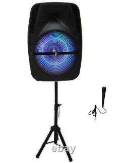 #1 12 inch Portable Bluetooth Speaker Sub woofer Heavy Bass Sound System Party
