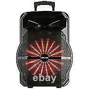 12 Inch Portable Rechargeable Smart Party Speaker with Bluetooth 6,400W PM