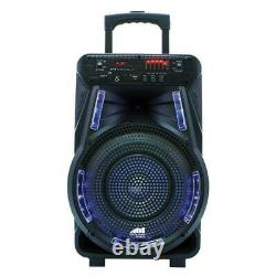 12 Portable FM Bluetooth Speaker Sub woofer Heavy Bass Sound System Party