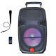 12 Portable Powered Dj Party Pa Rolling Speaker With Bluetooth Usb Remote 12 Inch