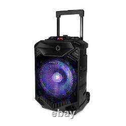 12 Portable Wireless Speaker Party DJ PA System Wireless Stereo with Mic US