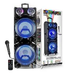 12000W High-End Rechargeable Bluetooth Party Speaker Karaoke machine deep Bass