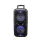 12x2 Inch Rechargeable Bluetooth Portable Speaker For Party With Wireless Mic