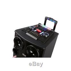 12x2 Inch Woofer Magnet Tweeter Dj Bluetooth Speakers Party With Usb Sd Ports