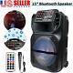 15 Portable Fm Bluetooth Speaker Subwoofer Heavy Bass System Party Aux With Mic