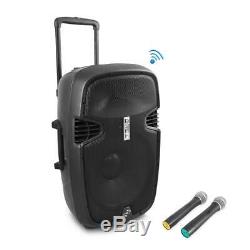 15 Pyle PPHP159WMU Bluetooth Karaoke Party Powered Speaker WithRechargeable Batt