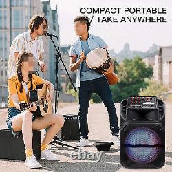 15 Wireless Portable Bluetooth Speaker Subwoofer Heavy Bass Sound System Party