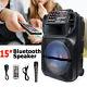 15 Wireless Portable Party Bluetooth Speaker Fm Aux With Microphone & Remote New