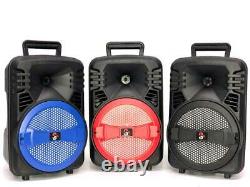 1500w Portable FM Bluetooth Speaker Subwoofer Heavy Bass Sound System Party