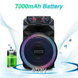 18 Woofer 4500W Portable Bluetooth Party Speaker Heavy Bass Sound WithMic Remote