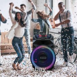 18 Woofer 4500W Portable Bluetooth Party Speaker Heavy Bass Sound WithMic Remote