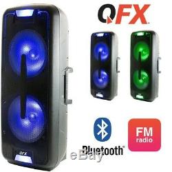 2 X 12 Rechargeable Party Speaker 8600w