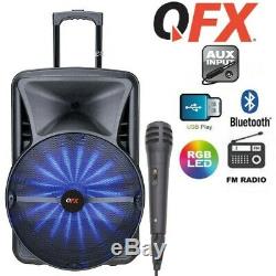 2 X 12 Rechargeable Party Speaker 8600w