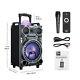 3000w 12 Portable Bluetooth Speaker Subwoofer Heavy Bass Sound System Party