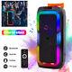 3100w Dual 10 Portable Bluetooth Speaker Subwoofer Heavy Bass Sound Party+mic