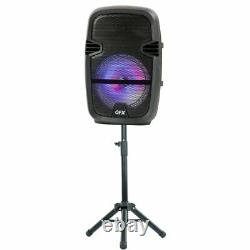 4,400 Watts Wirelessly Portable Party Bluetooth Speakers-Microphone Remote Stand