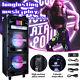 4,500w Portable Bluetooth Party Speaker Sub Woofer Heavy Bass Sound System & Mic