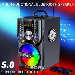 40w Bluetooth Portable Speaker Wireless Travel Subwoofer Party Dance Soundbox