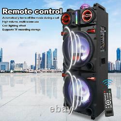 4500W Bluetooth Speaker with Double 10 Subwoofer Heavy Bass for Party Karaoke
