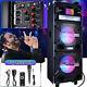 4500w Portable Bluetooth Speaker Dual 10 Woofer Heavy Bass Sound Party System