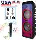5100w Portable Bluetooth Speaker Dual 12 Woofer Bass Sound System Withmic Remote