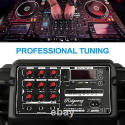 9000W Portable Bluetooth Speaker 15 Subwoofer Heavy Bass Party System AUX & Mic