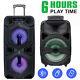 9000w Portable Bluetooth Speaker Sub Woofer Heavy Bass Sound System Party Aux Fm