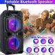 9000watt Wireless Bluetooth Speaker 10in Subwoofer Heavy Bass Sound System Party