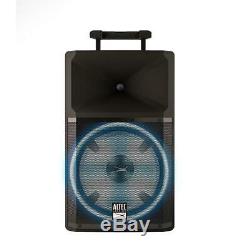 Altec Lansing 2200W Bluetooth Party PA DJ Speaker With Party Lights & Stand