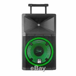 Altec Lansing 2200W Bluetooth Party PA DJ Speaker With Party Lights & Stand