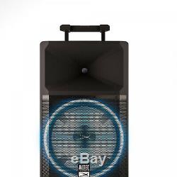 Altec Lansing Lightning Active LED Bluetooth Microphone Home Event Party Speaker