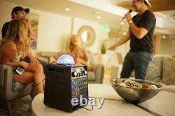 Altec Lansing Refurbished ALP-K500 Party Karaoke LED Party Speaker With Microphone