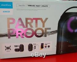 Anker Rave Mini Party Bass Speaker 80WSound 18hour Nonstop Music Waterproof Case