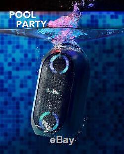 Anker Soundcore Rave Mini Portable Party Speaker, Huge 80W Sound, Fully WithProof