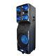 Axess Pabt6027 Portable Bluetooth Pa Party Speaker With Led Disco Lights