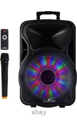 BEFREE SOUND BFS-4400 Bluetooth Rechargeable Party Speaker Black