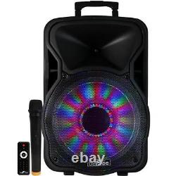 BEFREE SOUND Party Speaker Bluetooth Illuminating Lights Rechargeable 2500-Watt