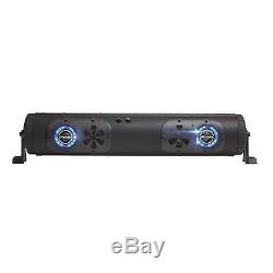 Bazooka BPB24-DS-G2 2-Sided Bluetooth Party Bar Soundbar 450w RGB LED UTV Boat