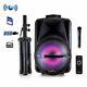 Befree Sound 12 In Bluetooth Rechargeable Portable Pa Party Speaker With Stand
