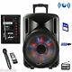 Befree Sound 12 Inch Bluetooth Rechargeable Party Speaker With Illuminatiing Lig
