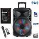 Befree Sound 15bluetoothportable Rechargeable Dj Pa Party Speakerwith Lights