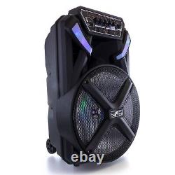 BeFree Sound BFS-2019 12 Inch Bt Portable Rechargeable Party Speaker