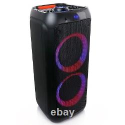 BeFree Sound BFS-8850 Dual 8 Inch Bluetooth Wireless Portable Party Speaker