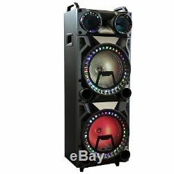 Befree Bfs-9160 12 Dual Subwoofer Bluetooth Portable Dj Pa Party Speaker