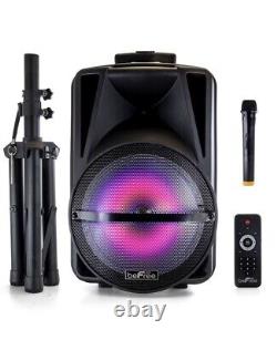 Befree Sound BFS-1239 12 Inch Bluetooth Rechargeable Portable PA Party Speaker