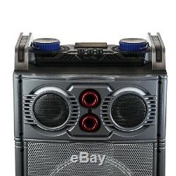 Befree Sound Party Lights Triple 10 Dj Pa Bluetooth Portable Speaker With MIC