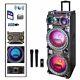Befreedual 10bluetooth Portable Dj Pa Party Speakerwith Sound Reactive Lights