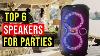 Best Speakers For Parties 2022 Top 6 Best Party Speaker Reviews In 2022 Best Party Speaker 2022