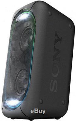 Big Portable Sony Gtk-xb60 Bluetooth Party Speakers W Lights & Strobes Black