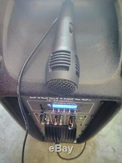 Blackweb BWA17AA007 1500-Watt Bluetooth Party Speaker Black